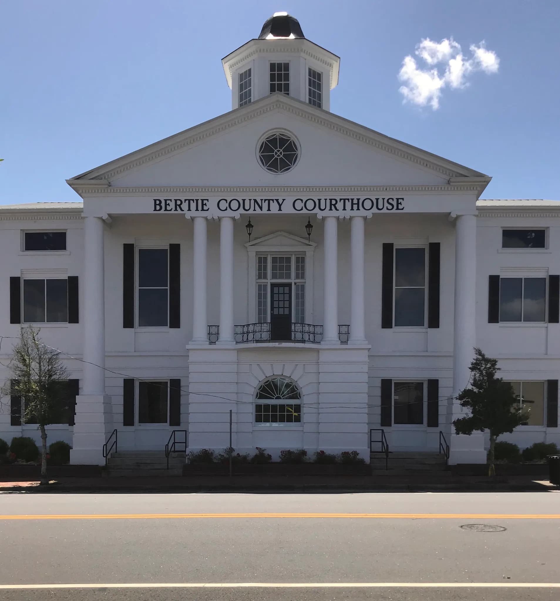 Excavation contractor jobsite in Bertie County, NC