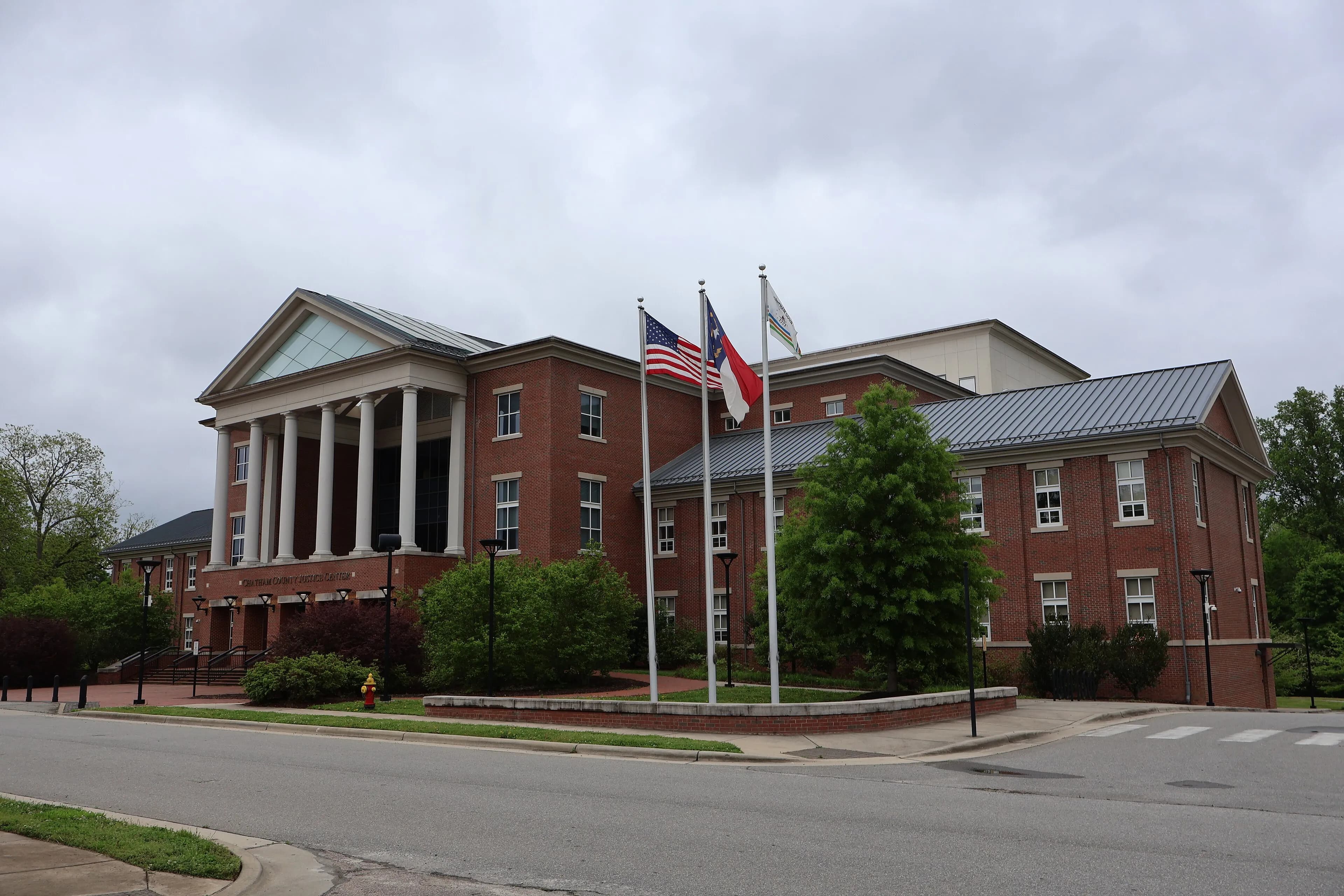 Excavation contractor jobsite in Chatham County, NC