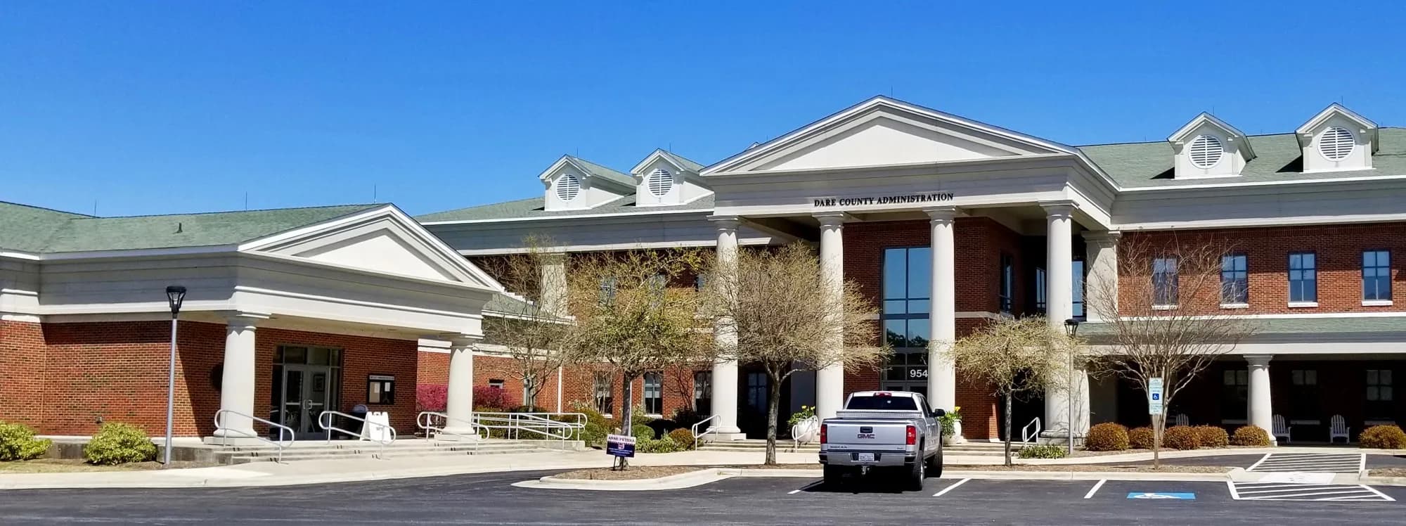 Excavation contractor jobsite in Dare County, NC
