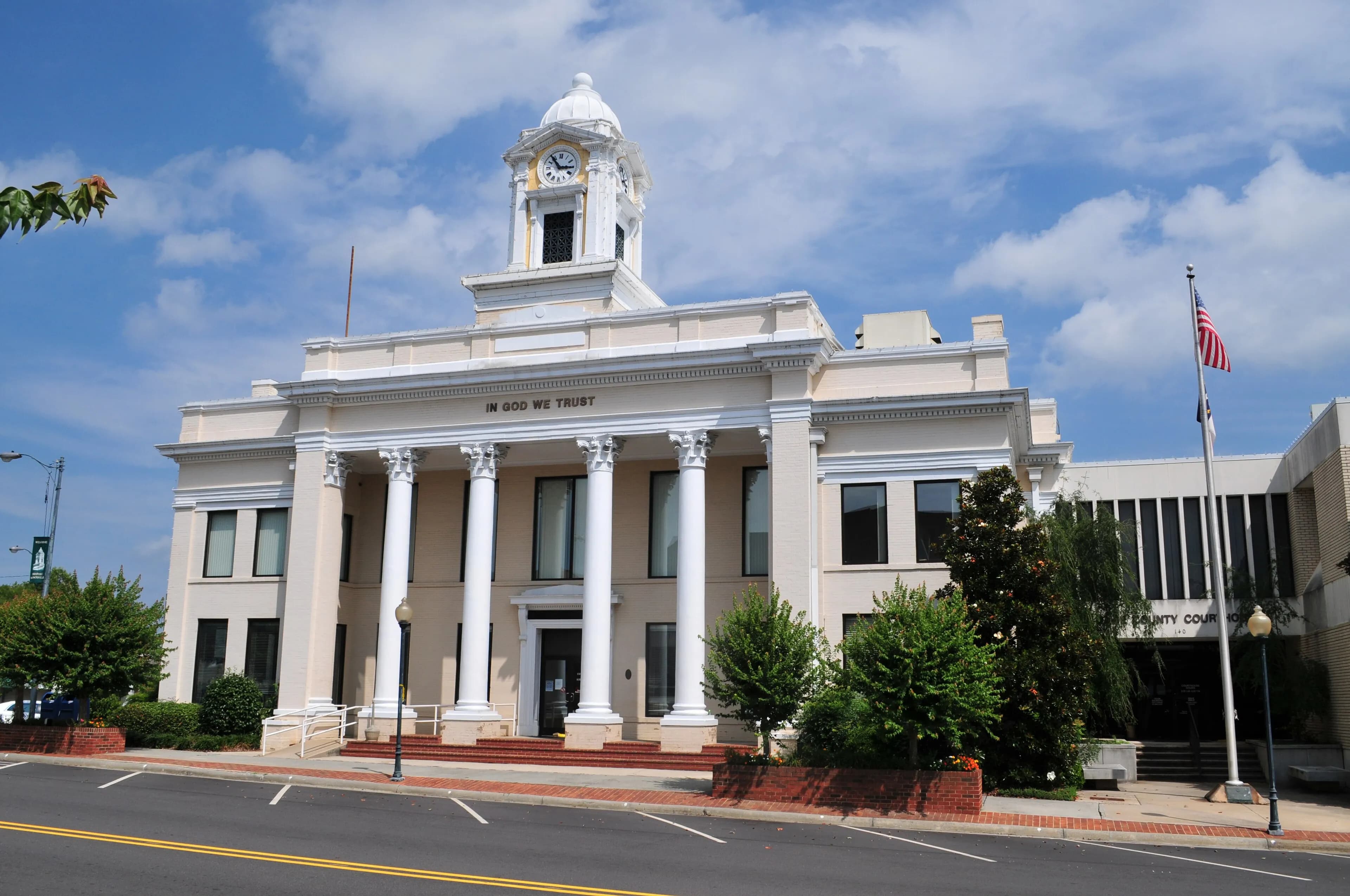 Excavation contractor jobsite in Davie County, NC