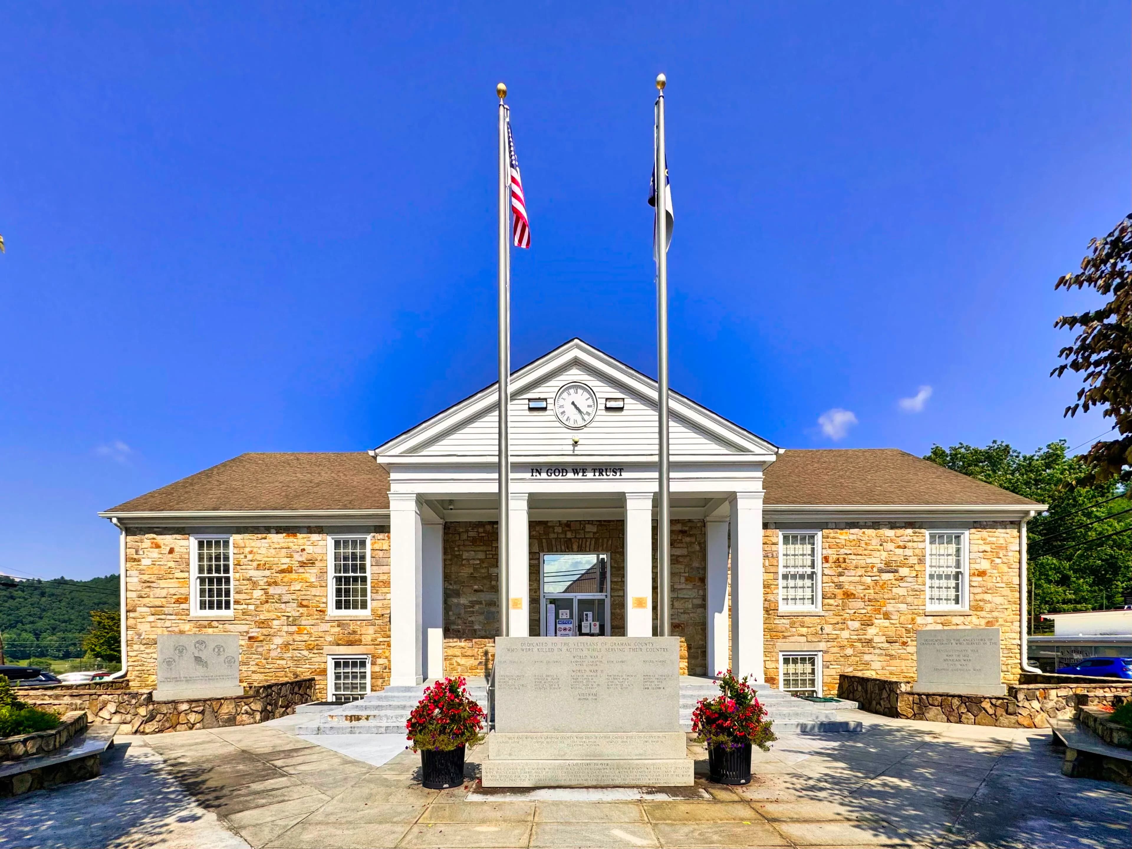 Excavation contractor jobsite in Graham County, NC
