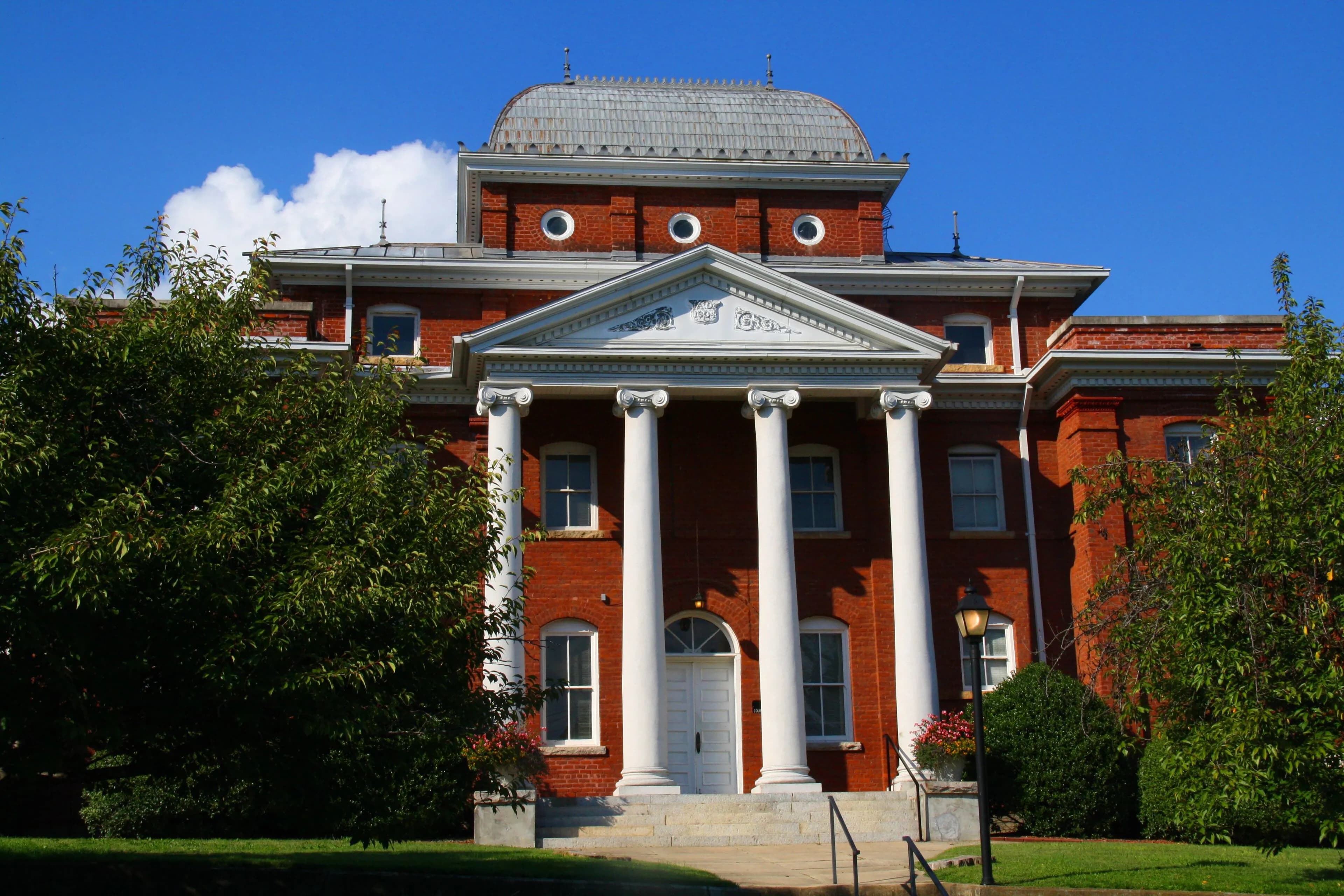 Excavation contractor jobsite in Stokes County, NC