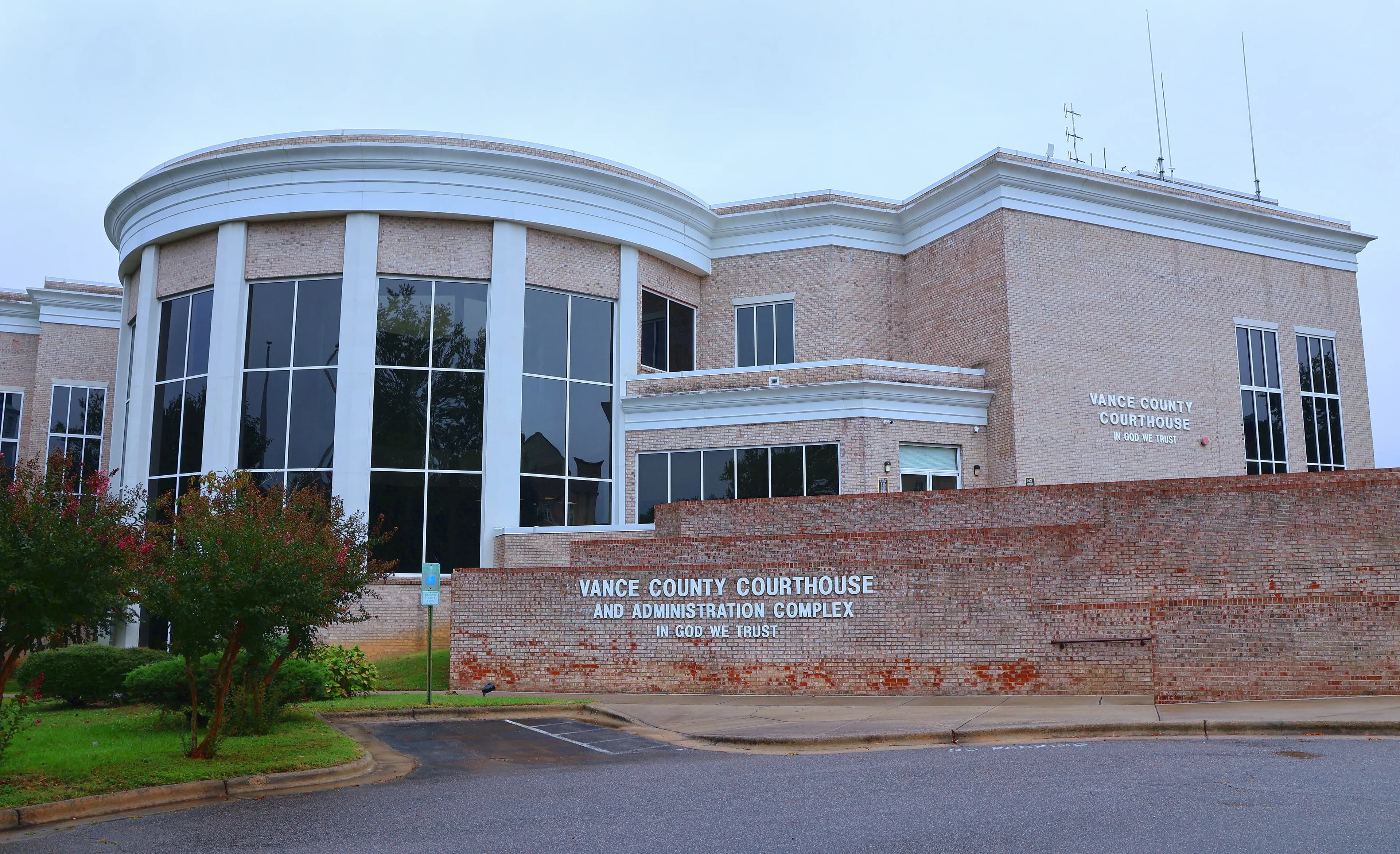 Excavation contractor jobsite in Vance County, NC