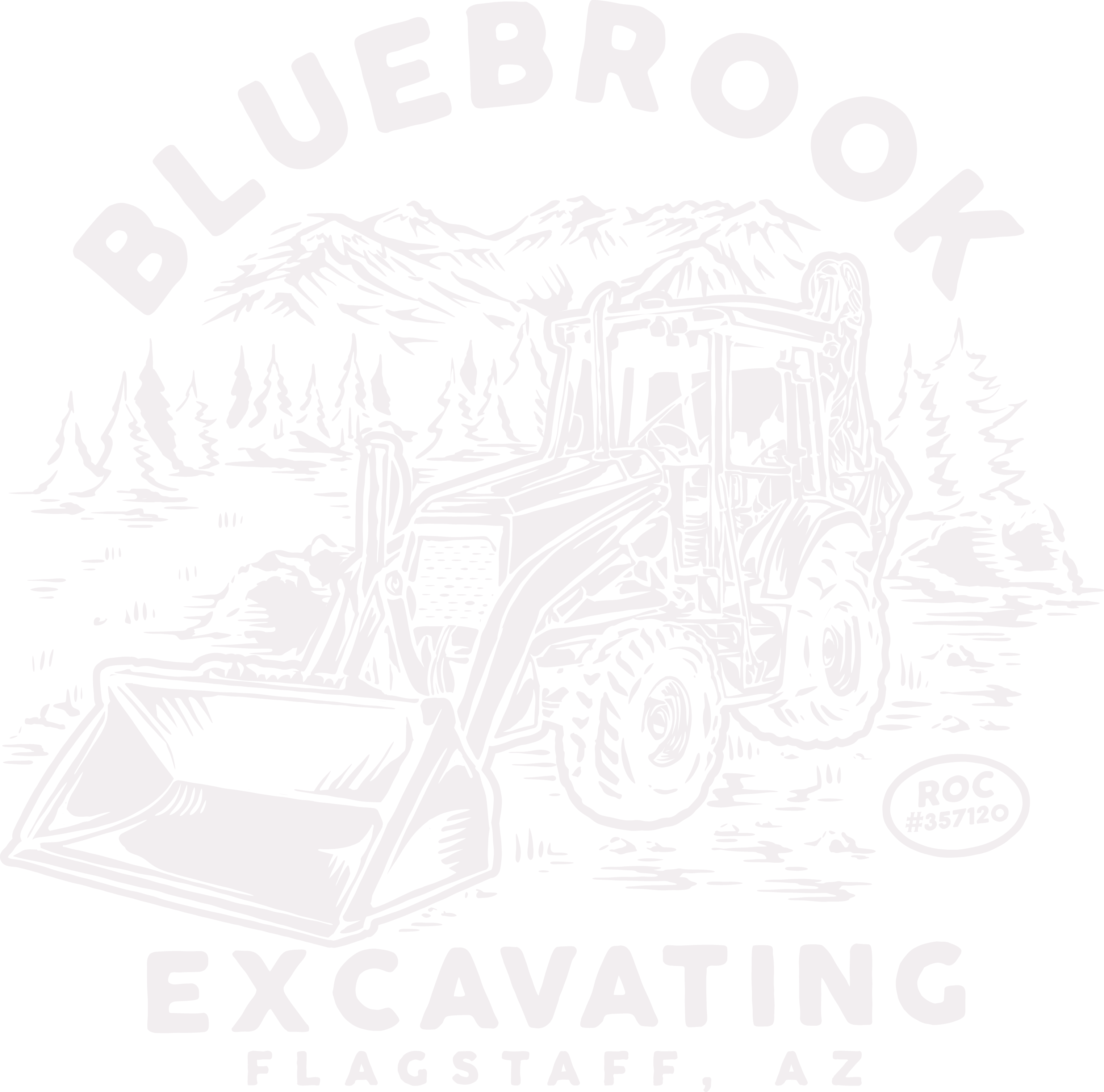 Bluebrook Excavating logo