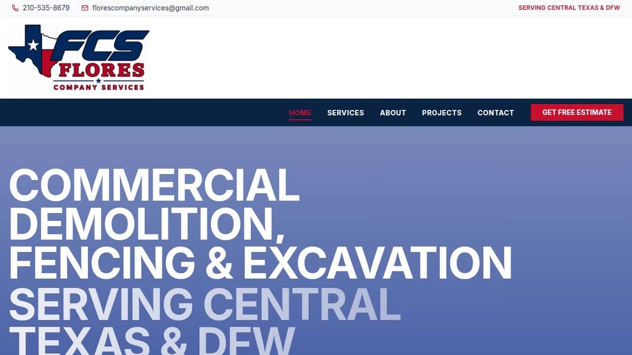 Flores Company Services logo