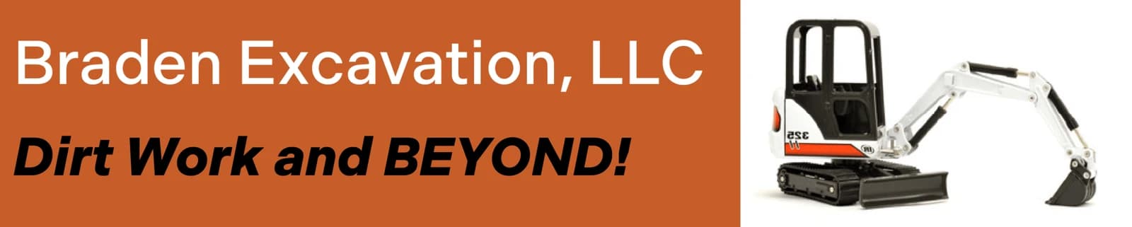 Braden Excavating logo