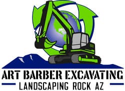 Art barber Excavating logo