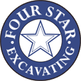 Four Star Excavating logo