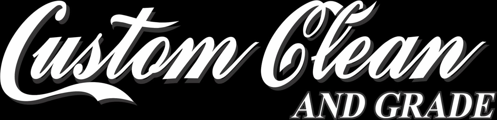 Custom Clean & Grade logo