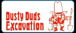 Dusty Duds Excavation and Construction logo