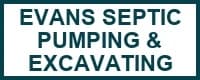 EVANS EXCAVATING logo