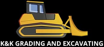 K&K Grading and Excavating logo