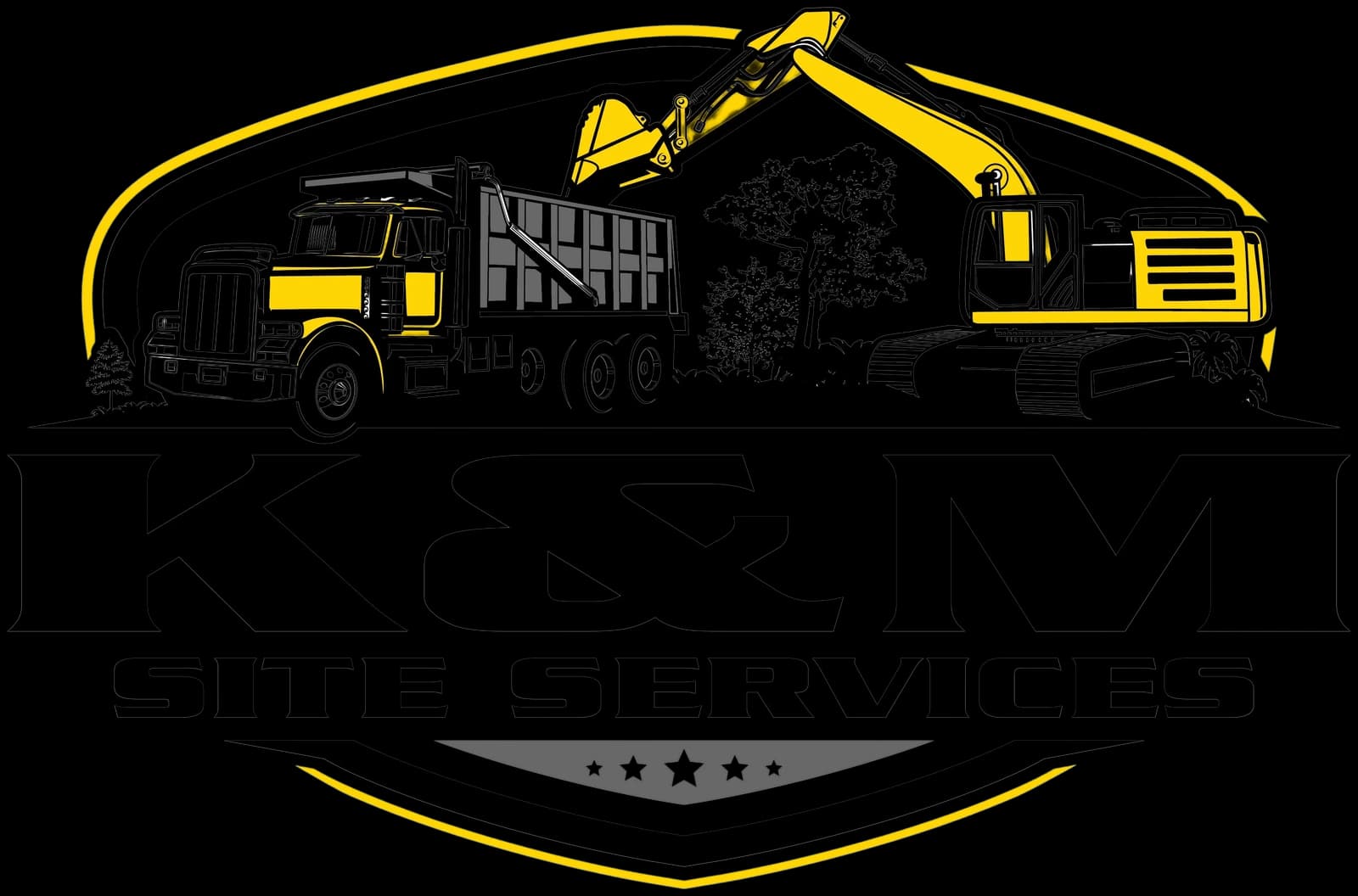 K and M Site Services Inc logo