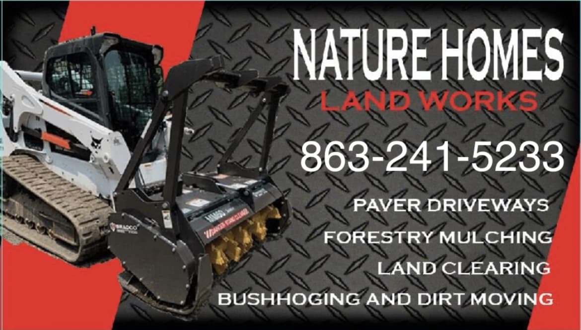 NATURE HOMES LAND WORKS logo
