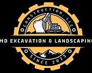 MD Excavation & Landscaping logo