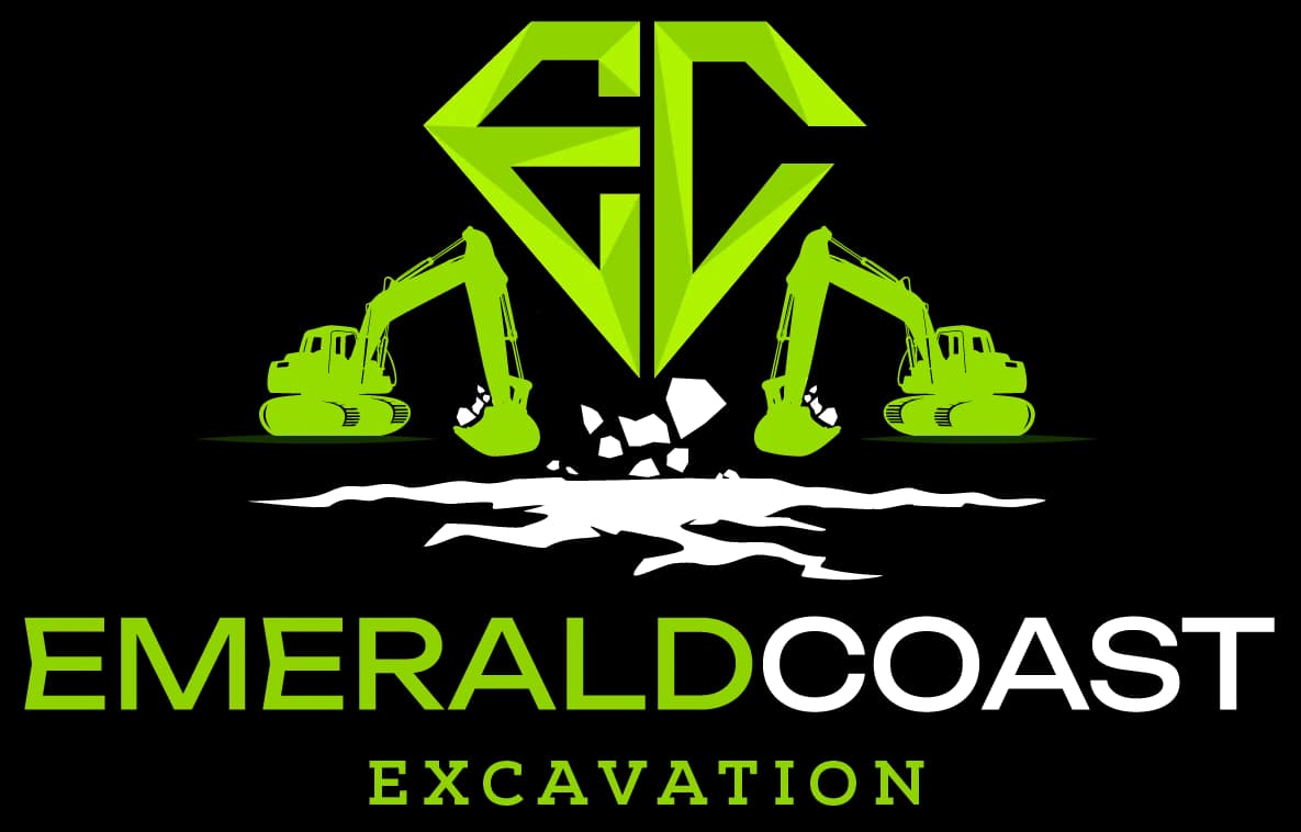 Emerald Coast Excavation logo
