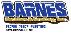 Barnes Backhoe & Grading logo