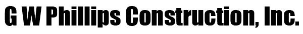 G W Phillips Construction, Inc. logo