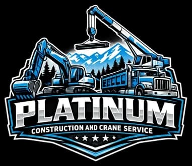 Platinum Construction and Crane logo