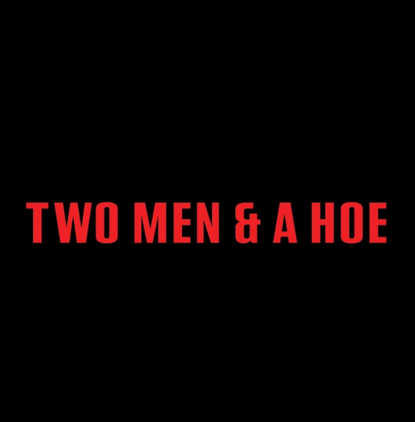Two Men & A Hoe logo