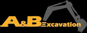A&B Excavation, Excavation Company logo