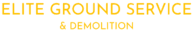 Elite Ground Services & Demolition logo