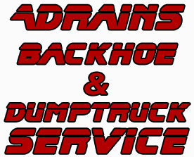Adrain's Backhoe & Dump Truck Service logo