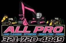 All Pro Land Clearing Inc. logo