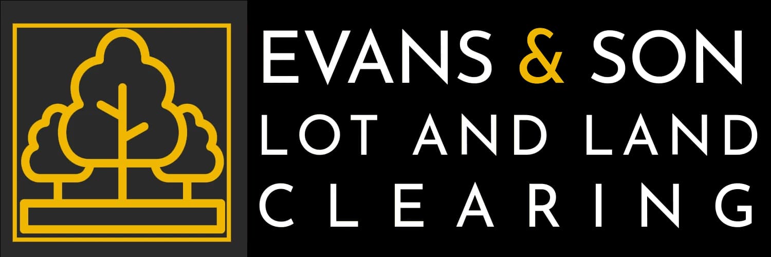 Evans & Son Lot and Land Clearing logo