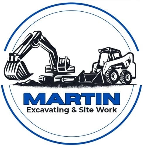 Martin Excavating & Site Work logo