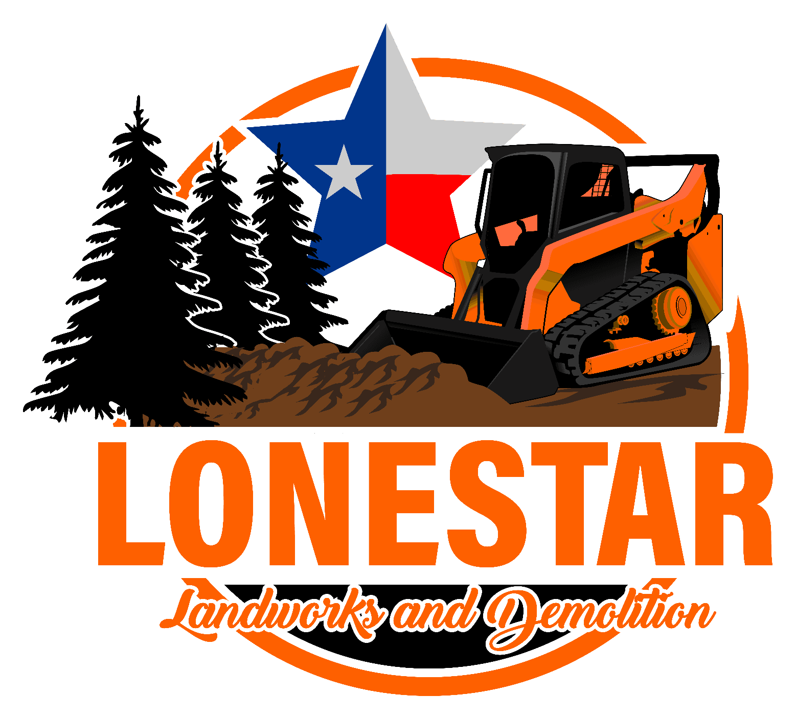 Lonestar Landworks & Demolition logo