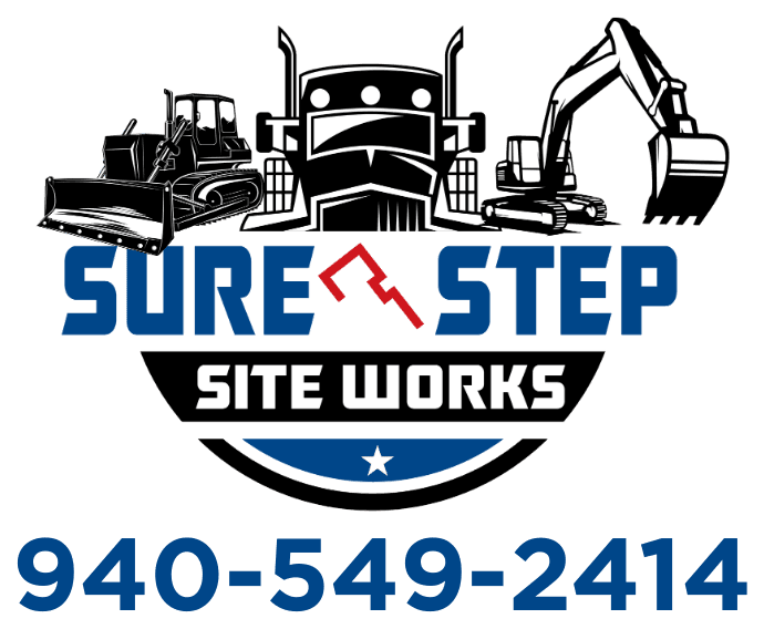 Sure Step Site Works (formerly Kramer Construction) logo