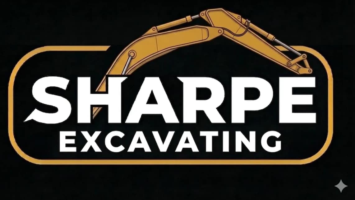 Sharpe Excavating logo