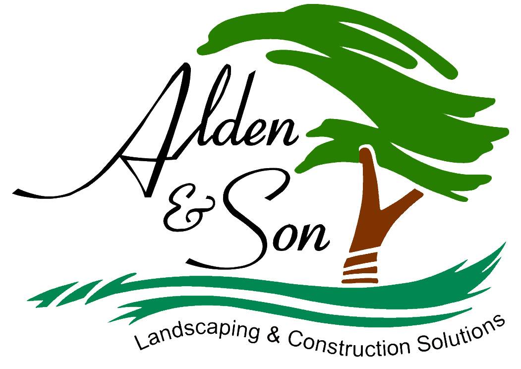 Alden & Son Construction/Hydroseeding logo