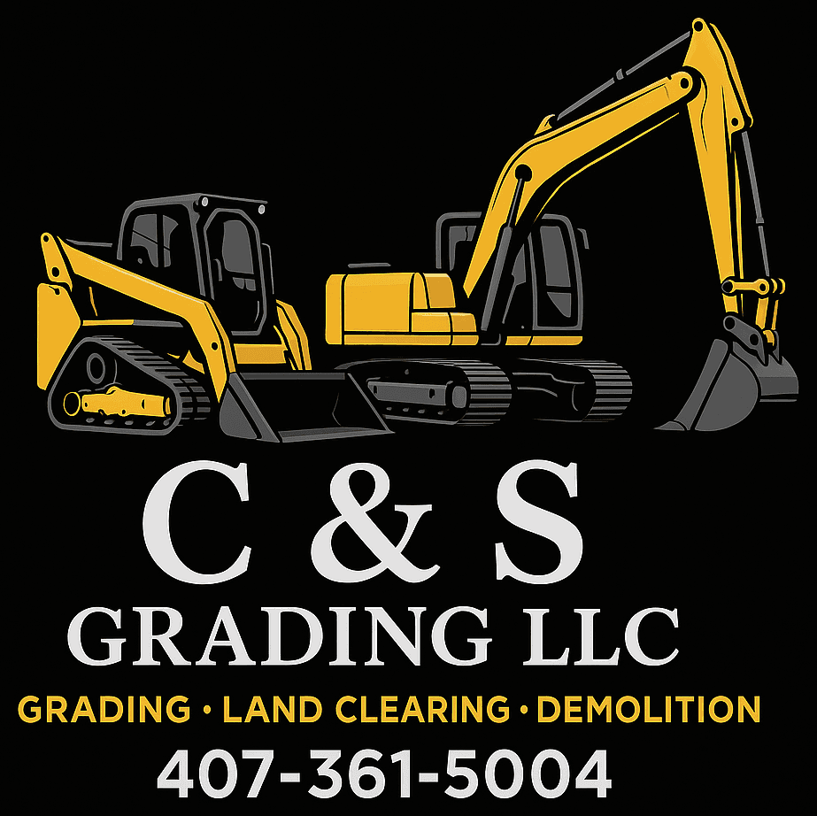 C & S Grading logo