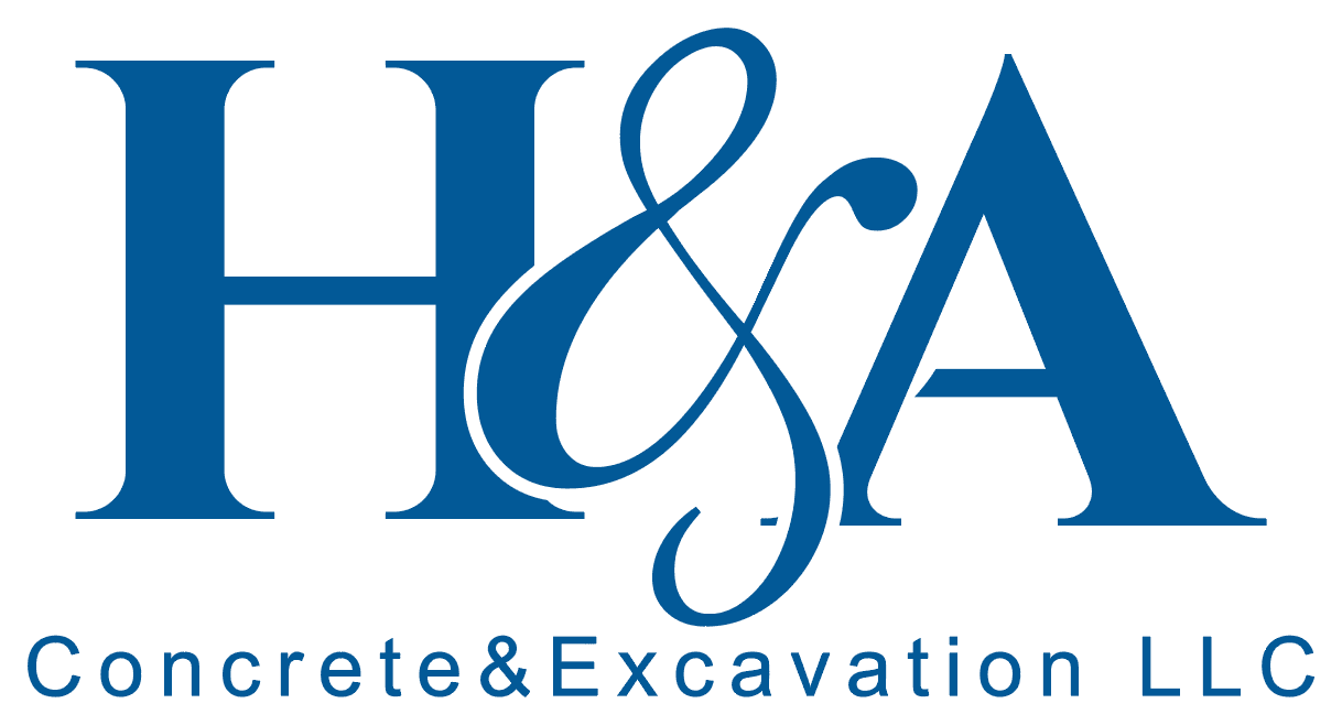H&A Concrete and Excavation logo